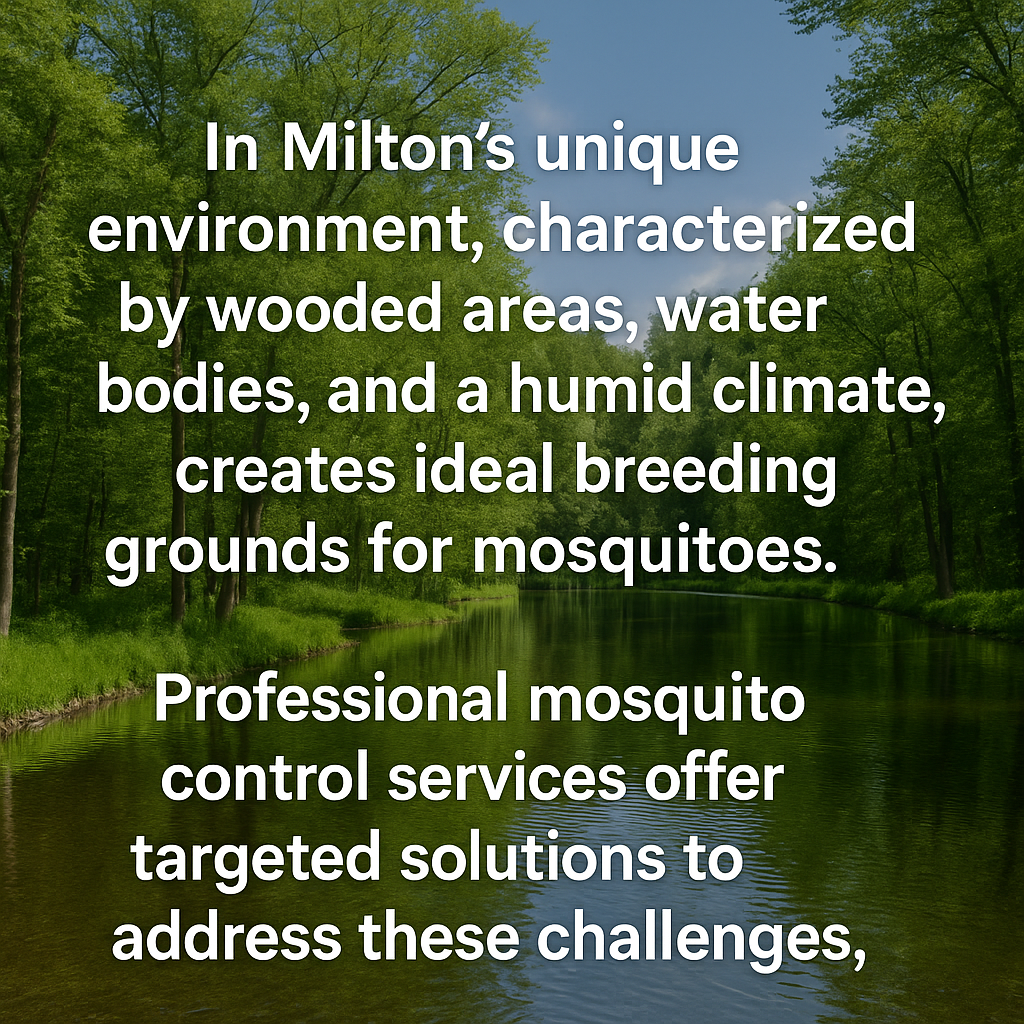 mosquito control cost in Milton