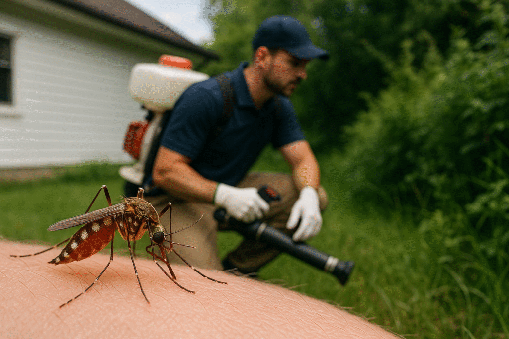 Mosquito Inspection in Milton: Fast, Local, and Guaranteed Solutions 3 Professional Mosquito Inspection in Milton Backyard