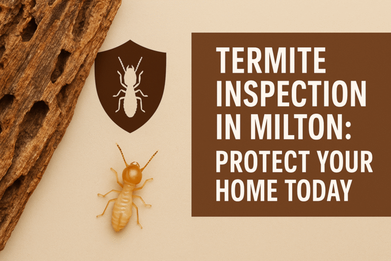 Termite Inspection in Milton | Free Quote from Anthem Pest