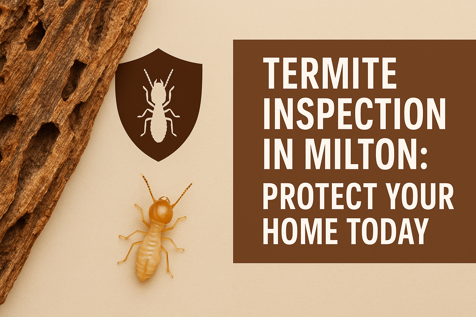 termite inspection in Milton