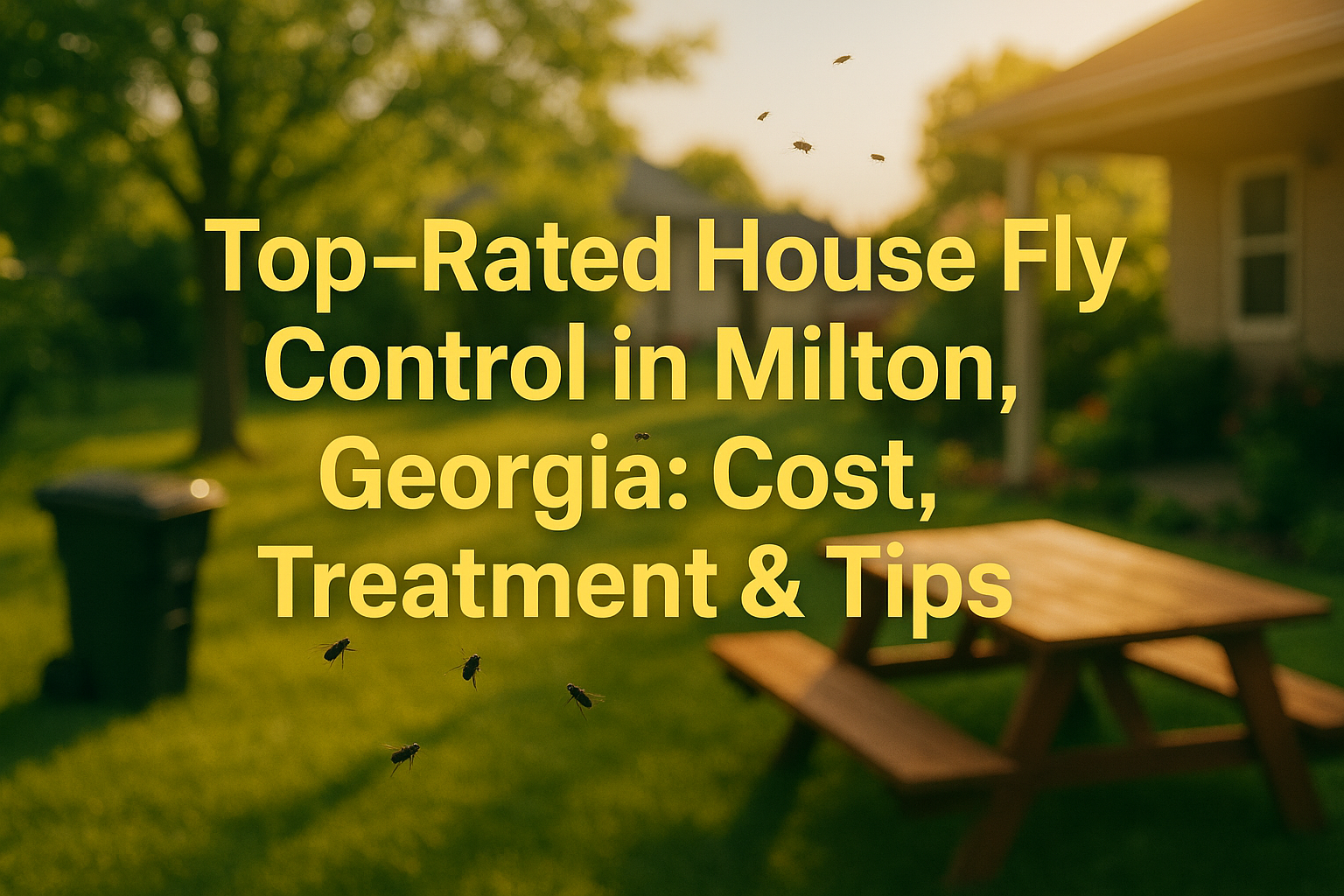 House Fly Control in Milton, Georgia
