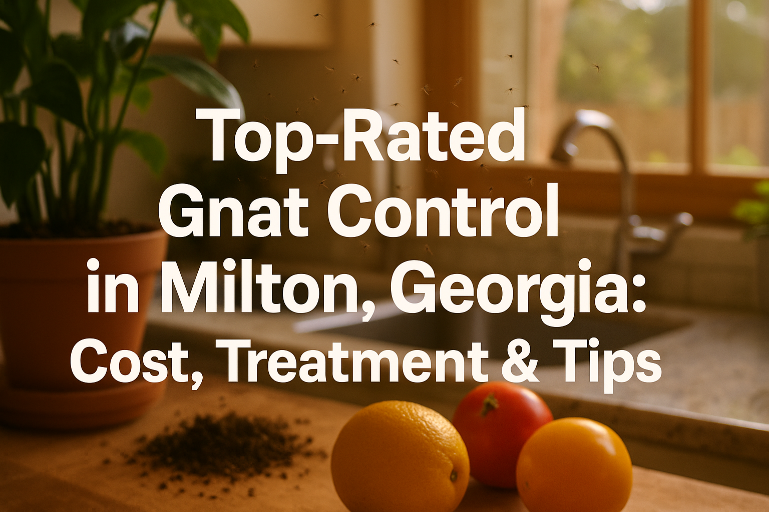 Top-Rated Gnat Control in Milton, Georgia: Cost, Treatment & Tips