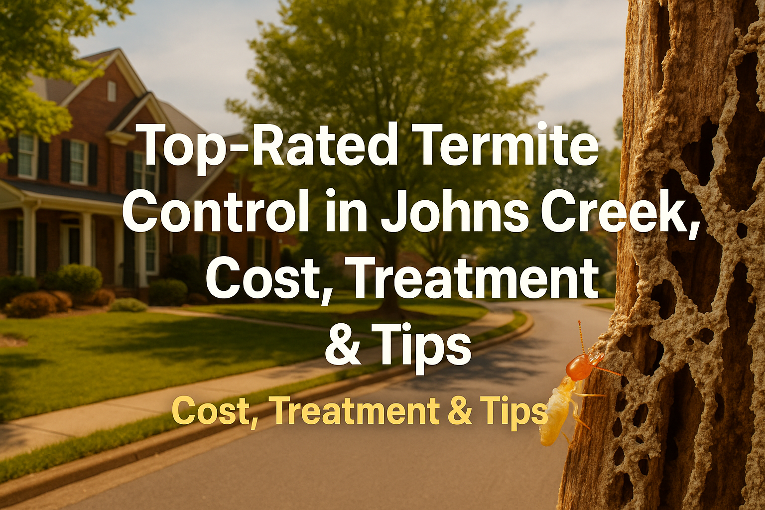 Top-Rated Termite Control in Johns Creek, Georgia: Cost, Treatment & Tips