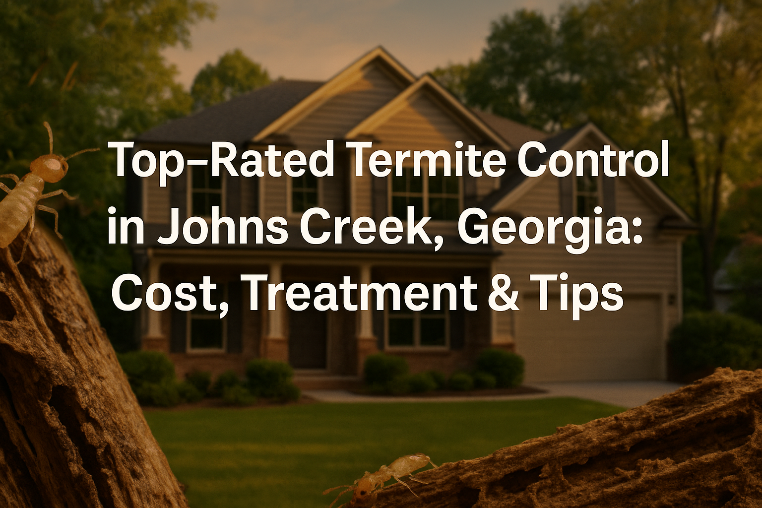 Top-Rated Termite Control in Johns Creek, Georgia: Cost, Treatment & Tips