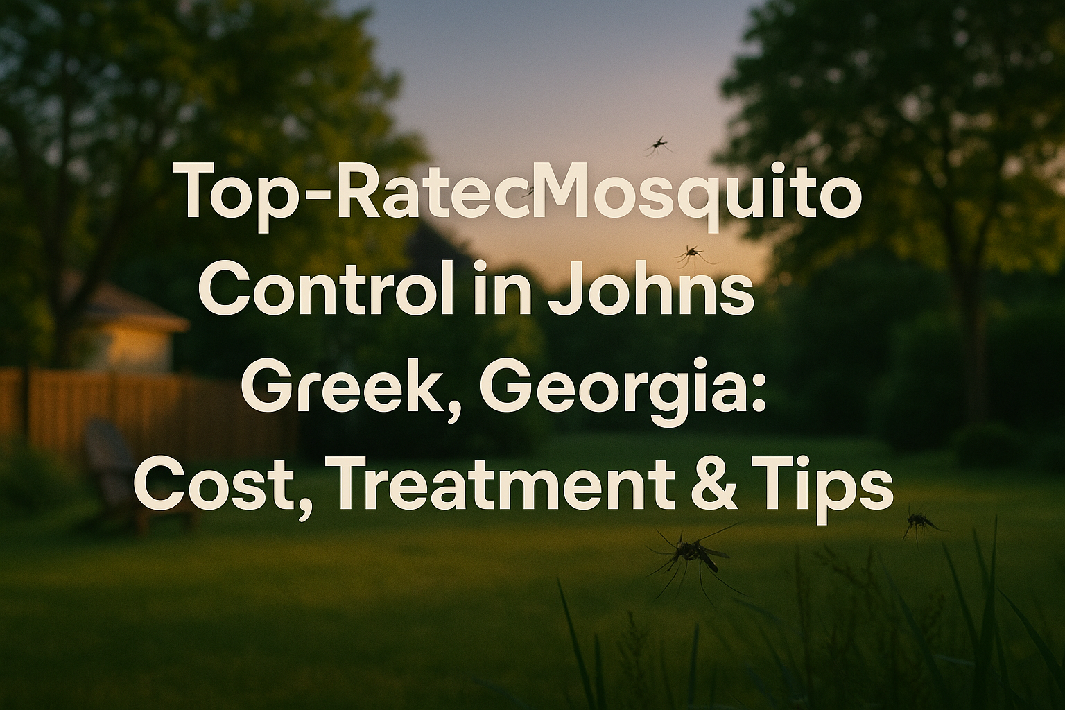 Top rated Mosquito Control Johns Creek