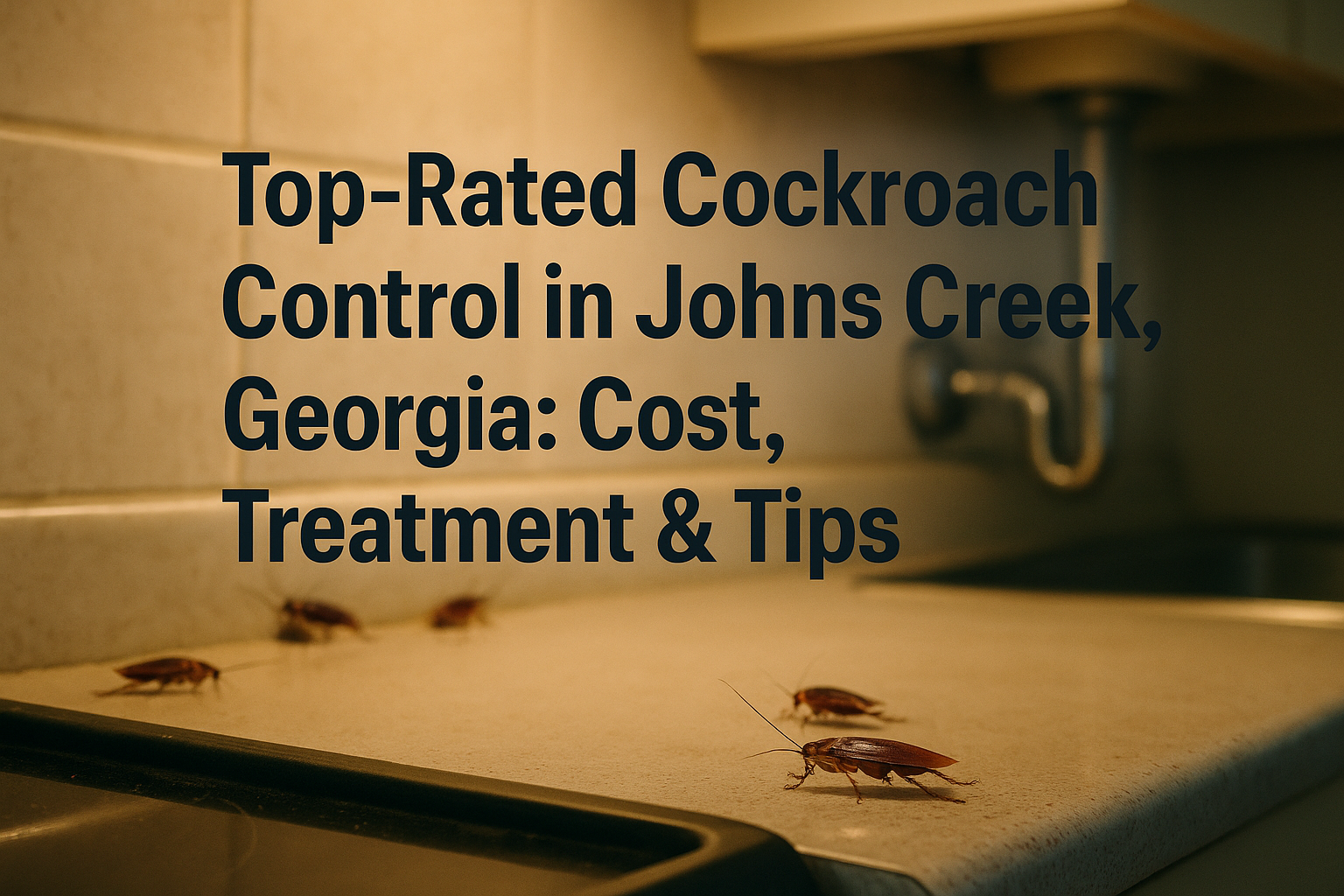 Top-Rated Cockroach Control in Johns Creek, Georgia: Cost, Treatment & Tips