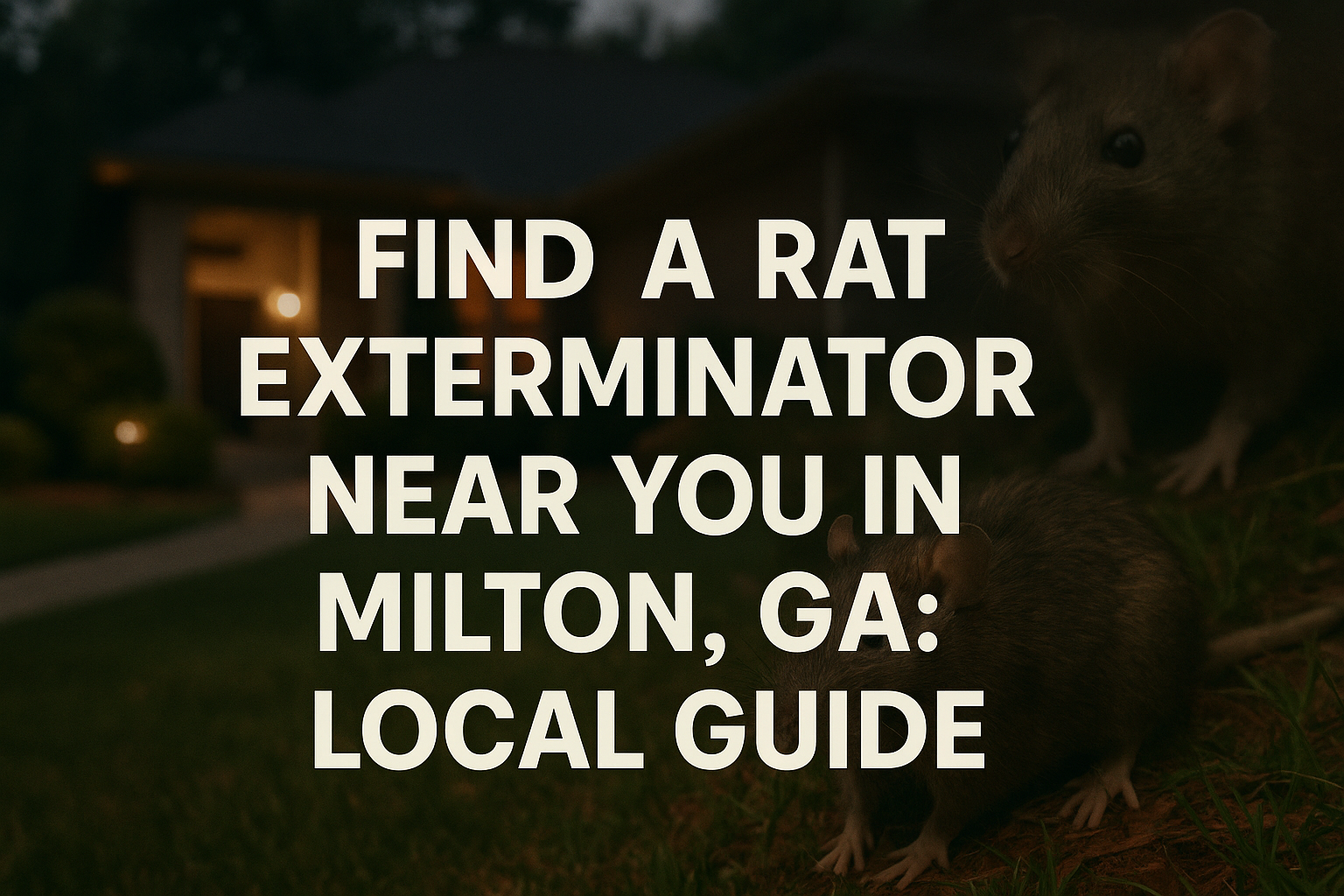 Rat Exterminator