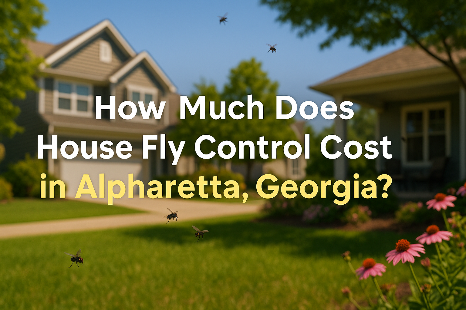 House fly control cost in Alpharetta, Georgia