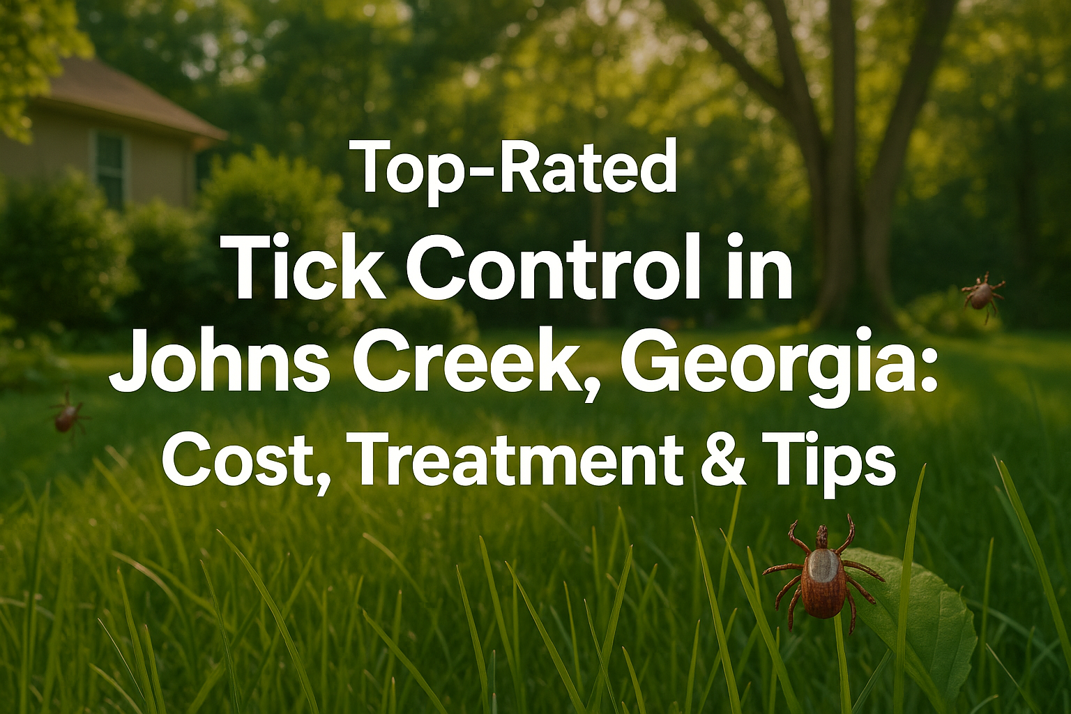 Tick Control in Johns Creek, Georgia