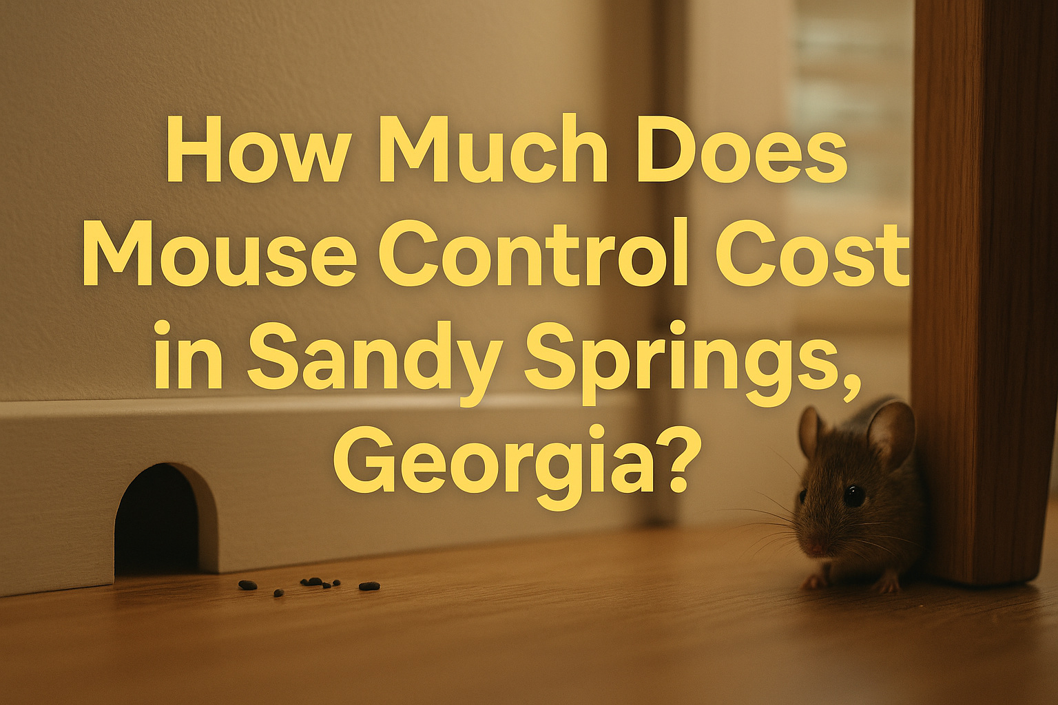 Mouse Control Cost in Sandy Springs, Georgia