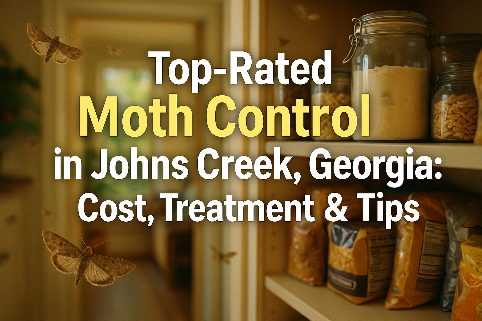 Moth Control in Johns Creek, Georgia