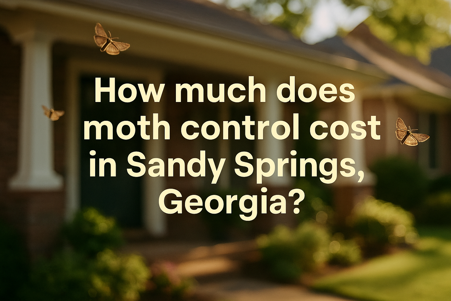 Effective Moth Control Sandy Springs GA