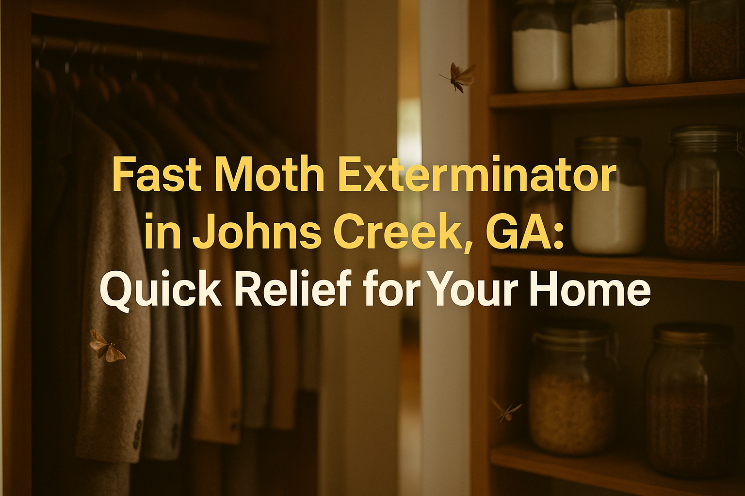 Fast Moth Exterminator in Johns Creek, GA
