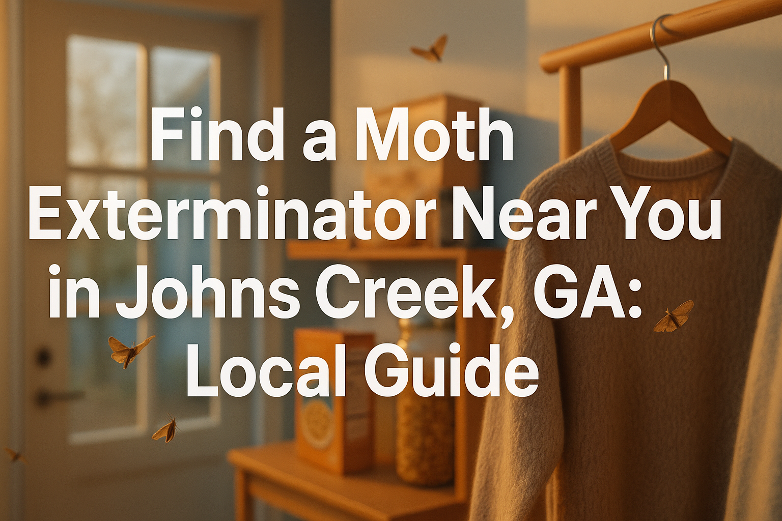 Moth Exterminator Near You in Johns Creek, GA