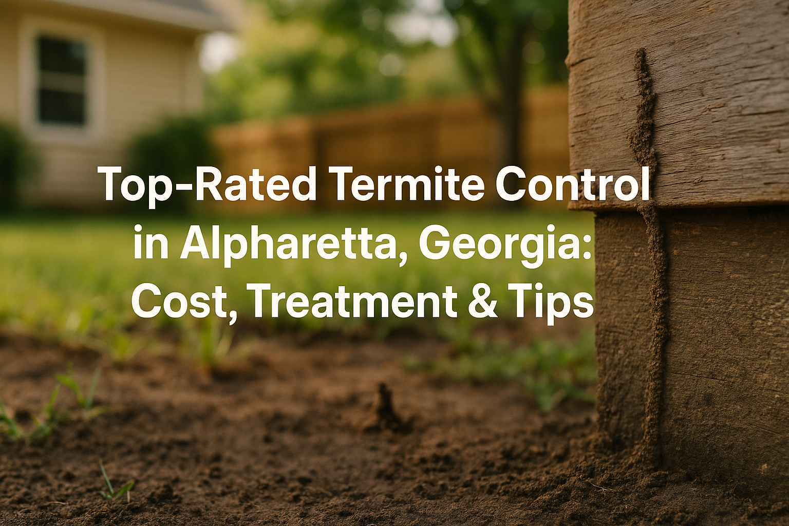 Termite Control in Alpharetta, Georgia