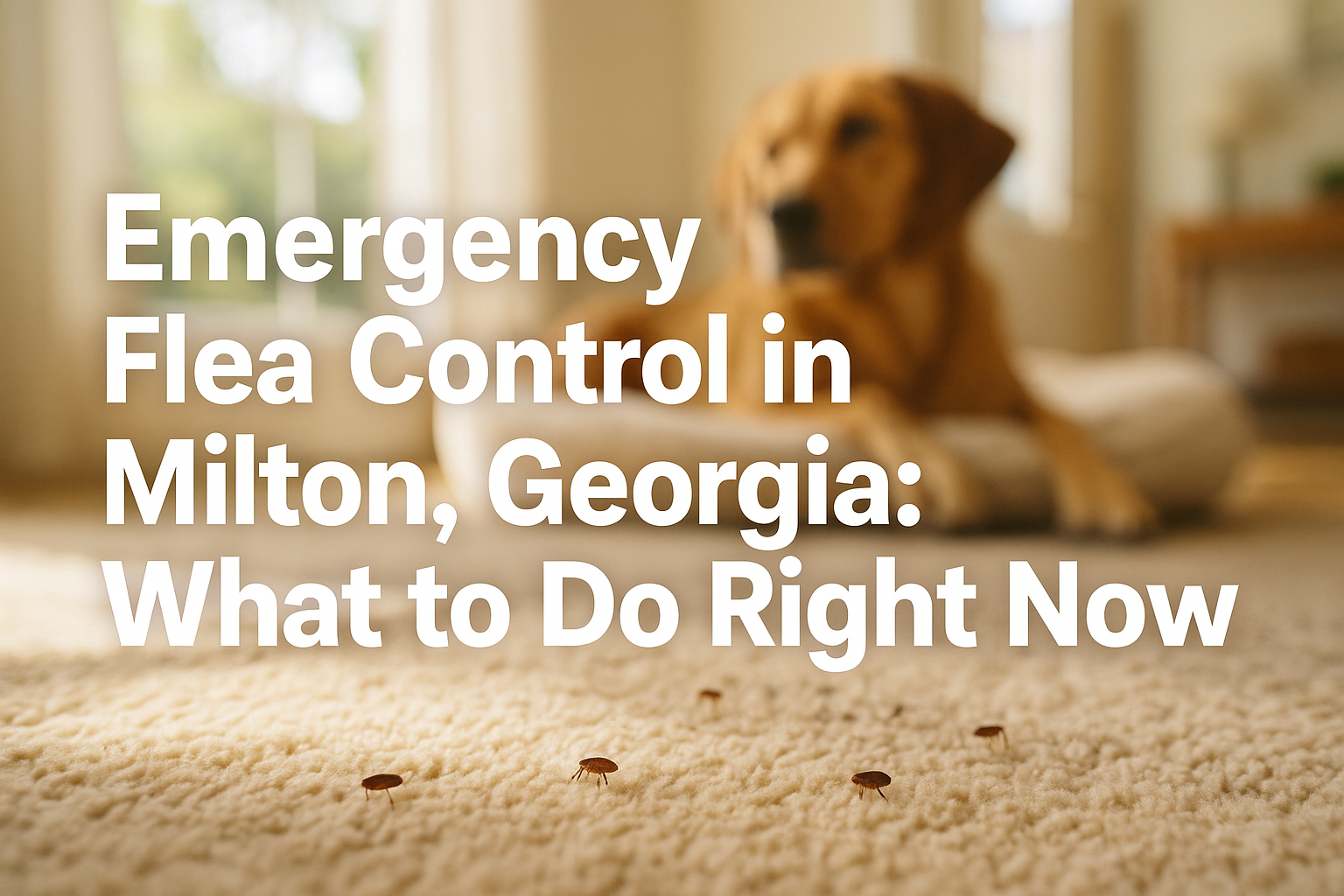 Flea Control in Milton