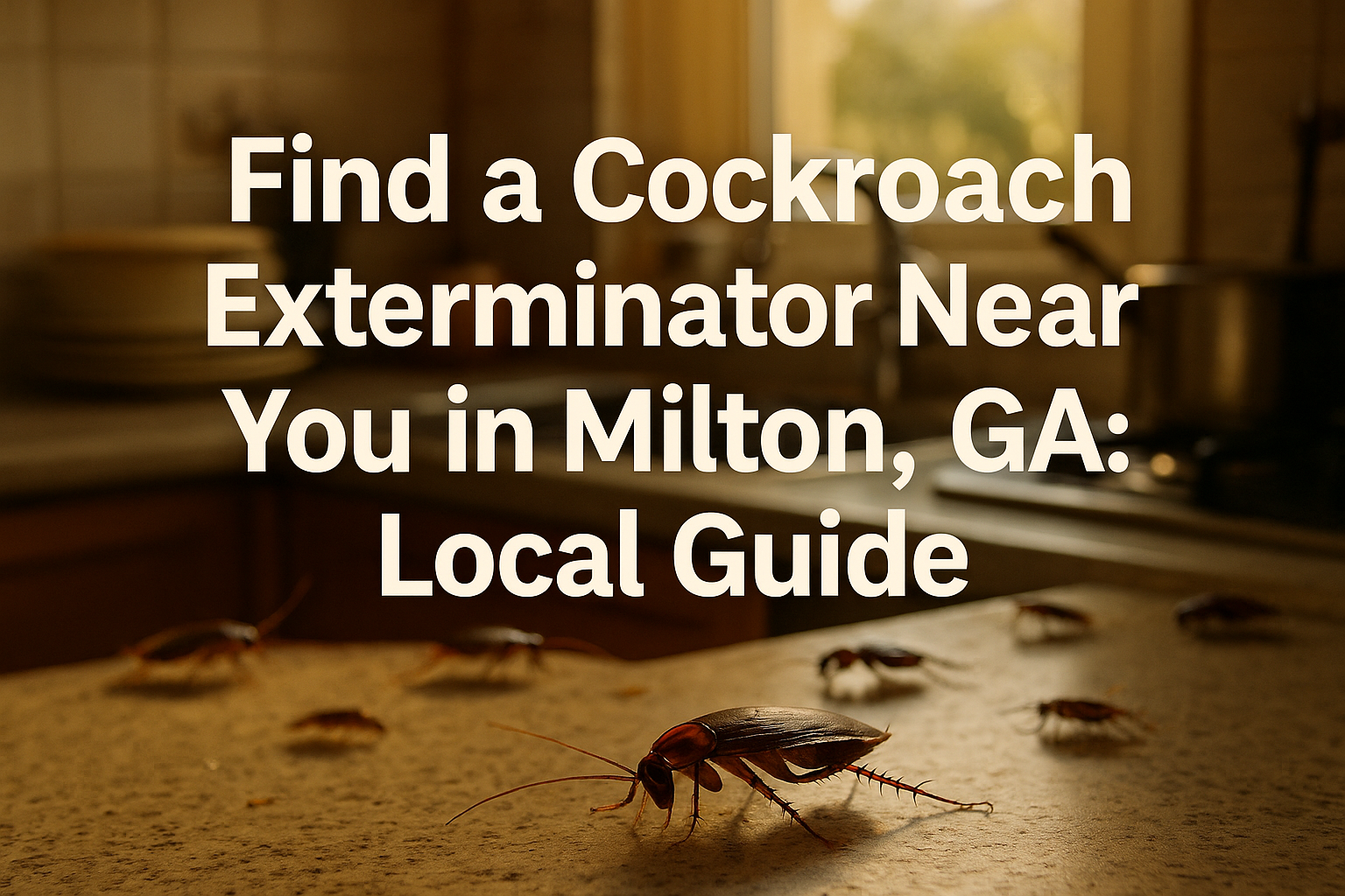 Cockroach Exterminator