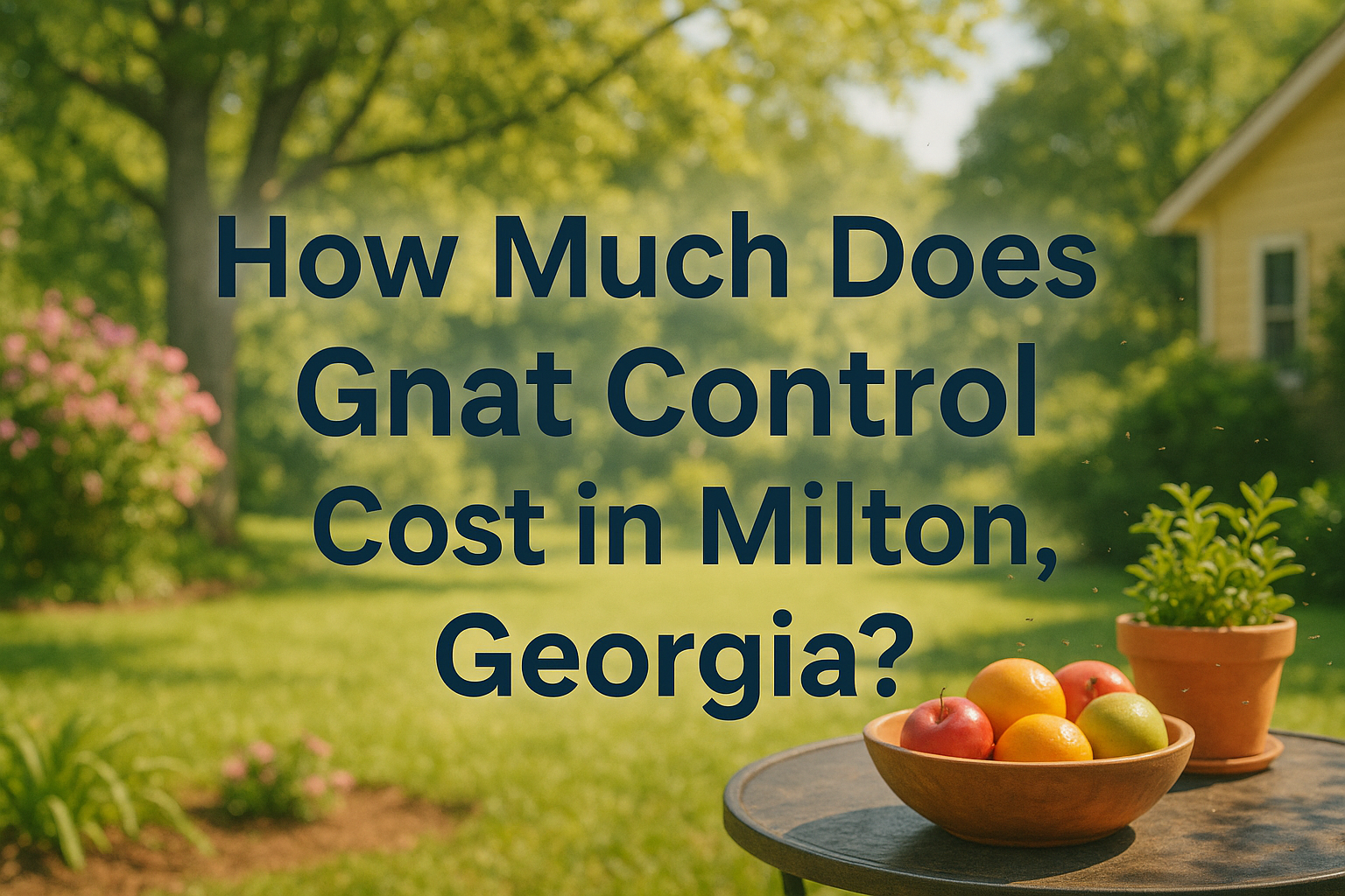 Gnat Control Cost in Milton
