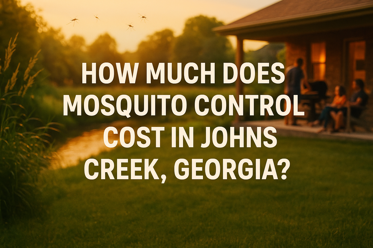 mosquito control cost in Johns Creek