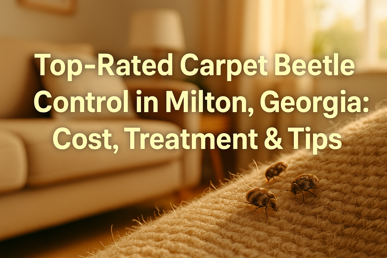 Carpet Beetle Control in Milton