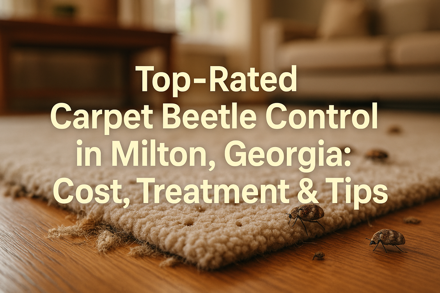 Carpet Beetle Control in Milton