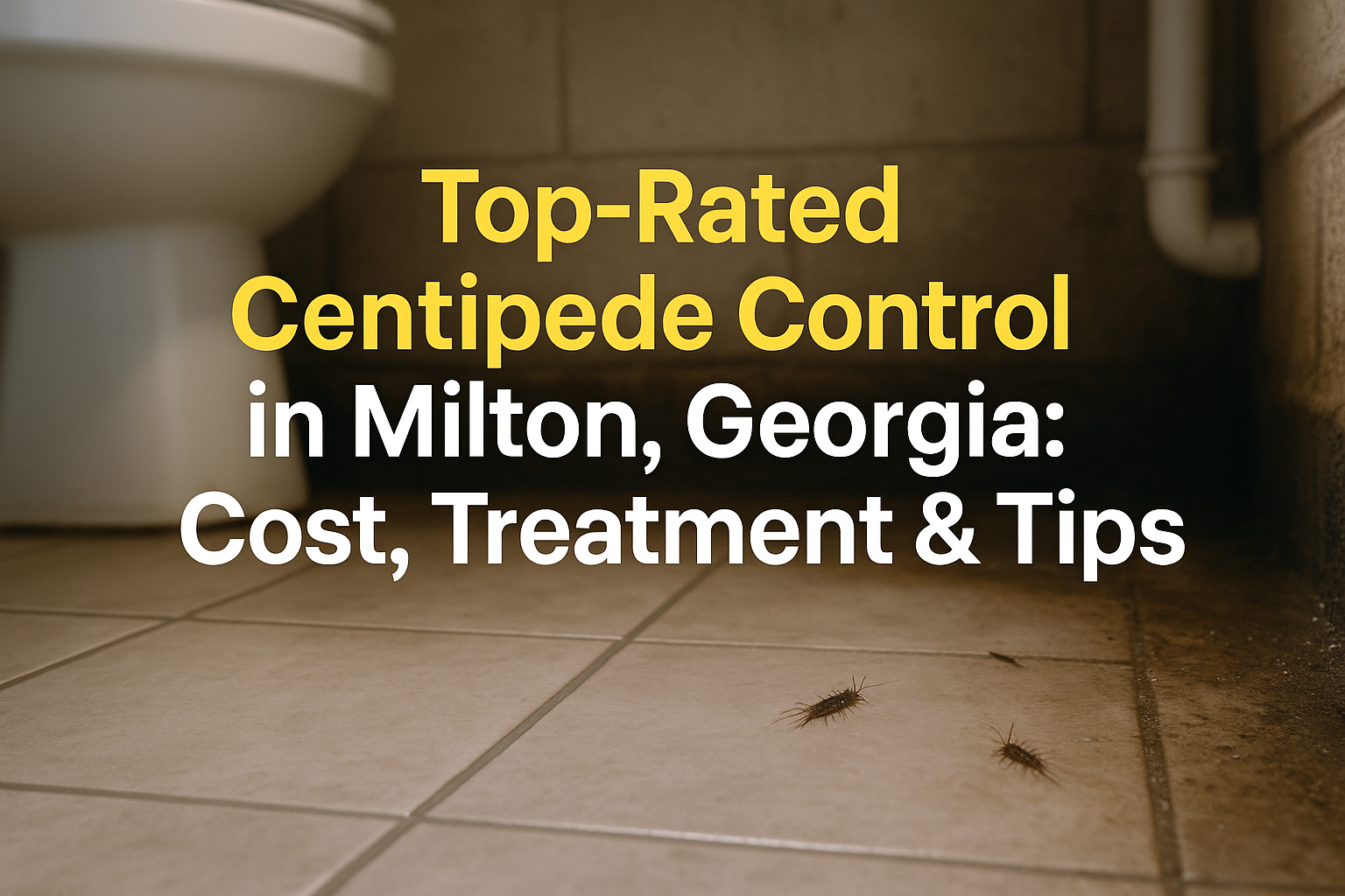 Centipede Control in Milton, Georgia