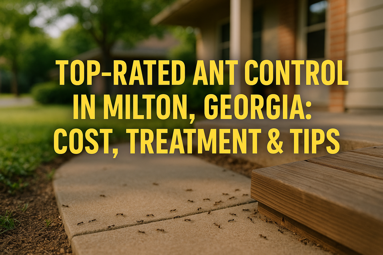 Top Rated Ant Control in Milton, Georgia