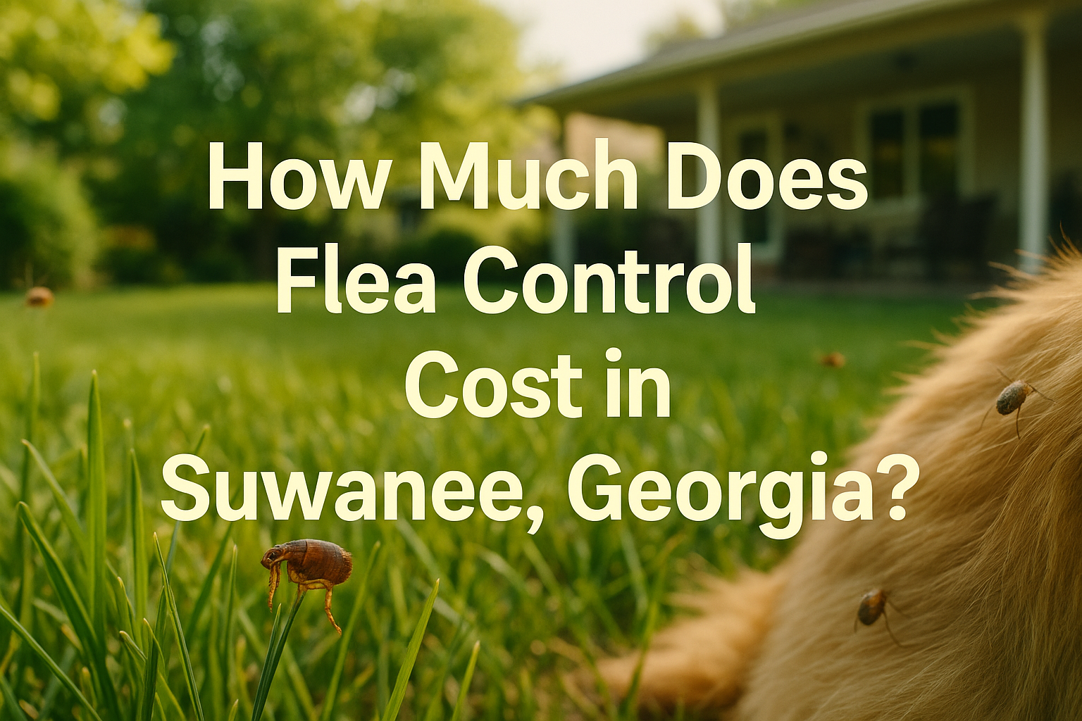 Flea Control Cost in Suwanee, Georgia