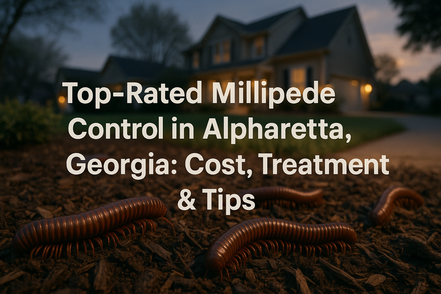 Top Rated Millipede Control in Alpharetta, Georgia