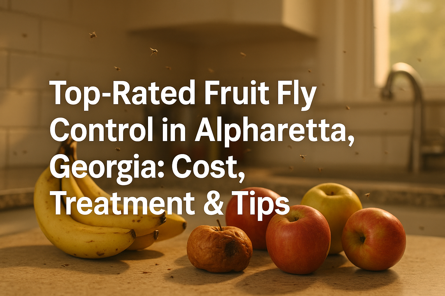 Fruit Fly Control in Alpharetta, Georgia