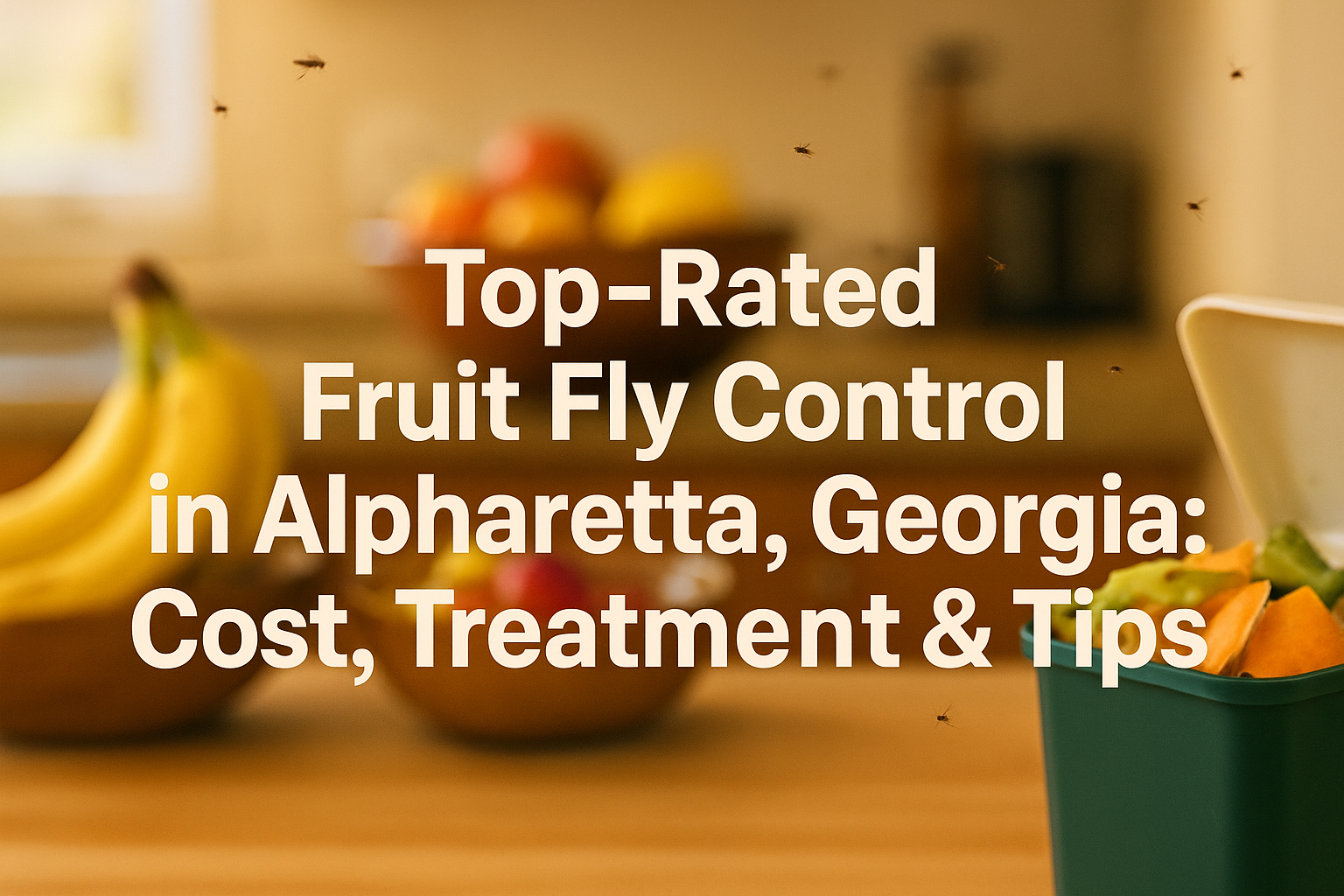 Fruit Fly Control in Alpharetta, Georgia