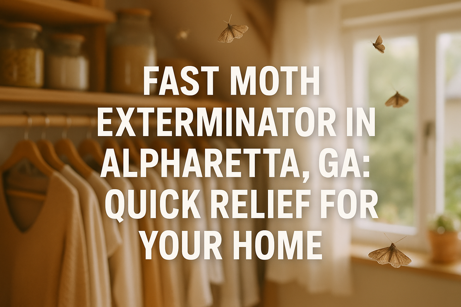 Fast Moth Exterminator in Alpharetta, GA