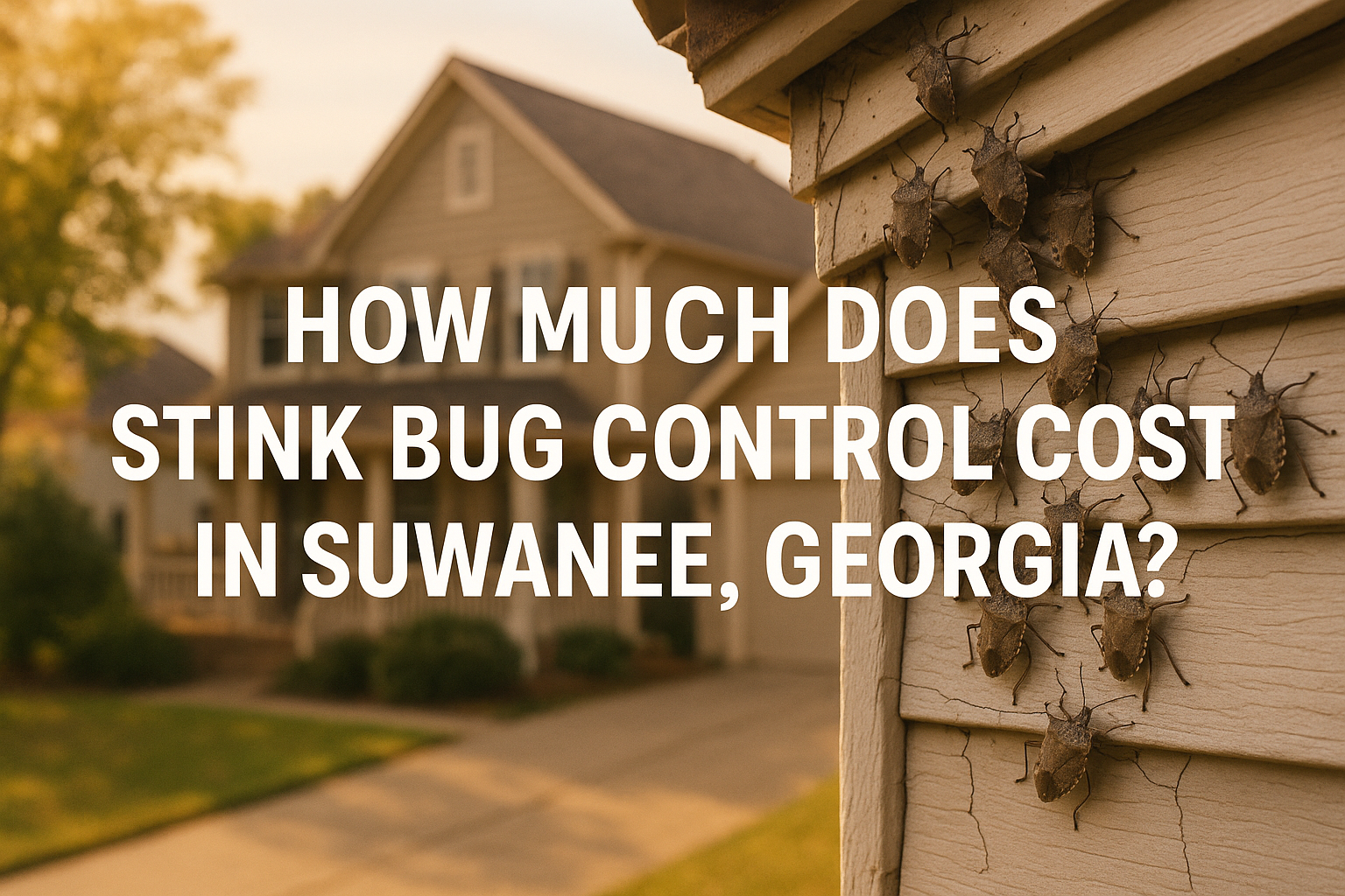 Stink Bug Control Cost in Suwanee, Georgia