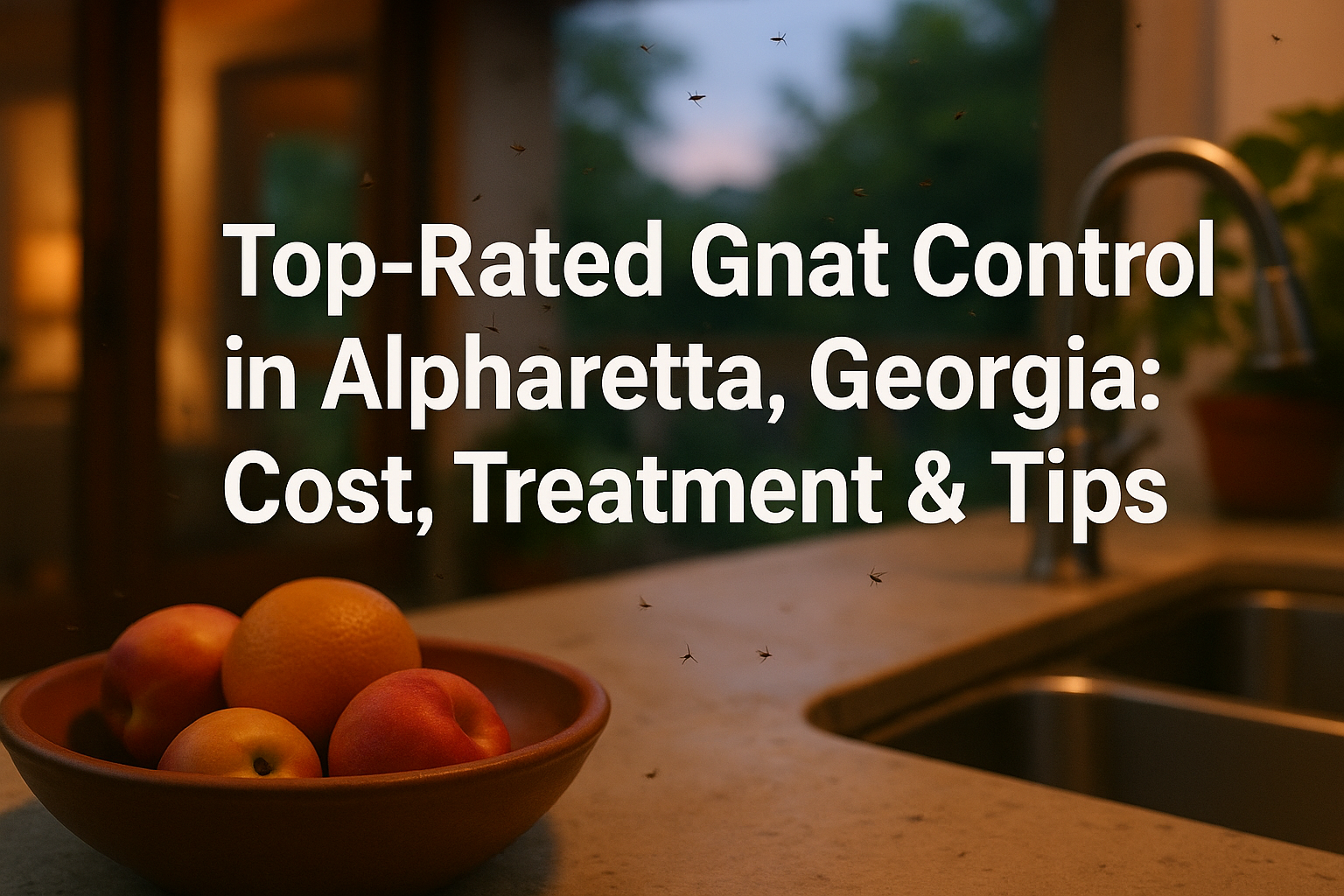 Gnat Control in Alpharetta, Georgia