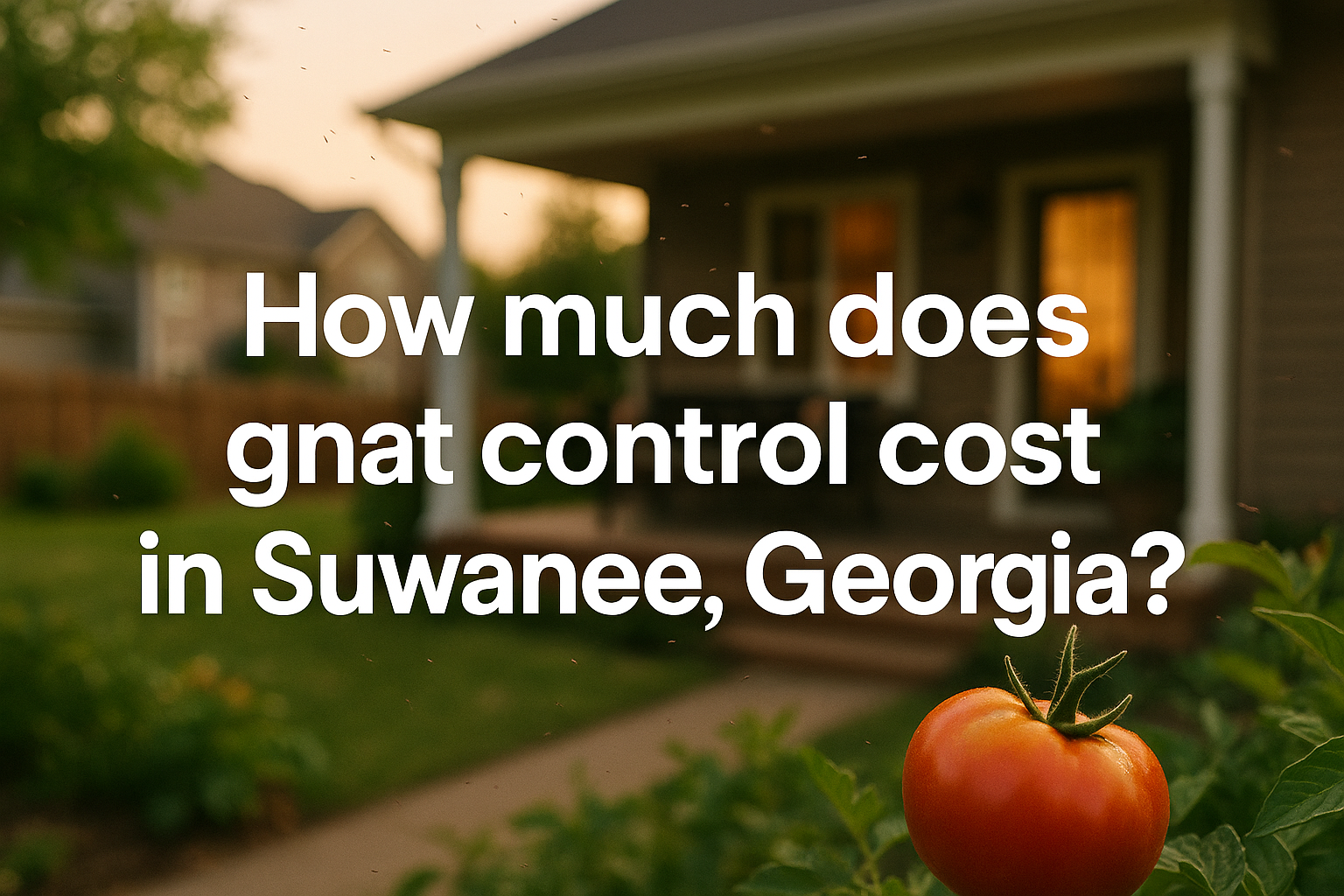 Gnat Control Cost in Suwanee, Georgia