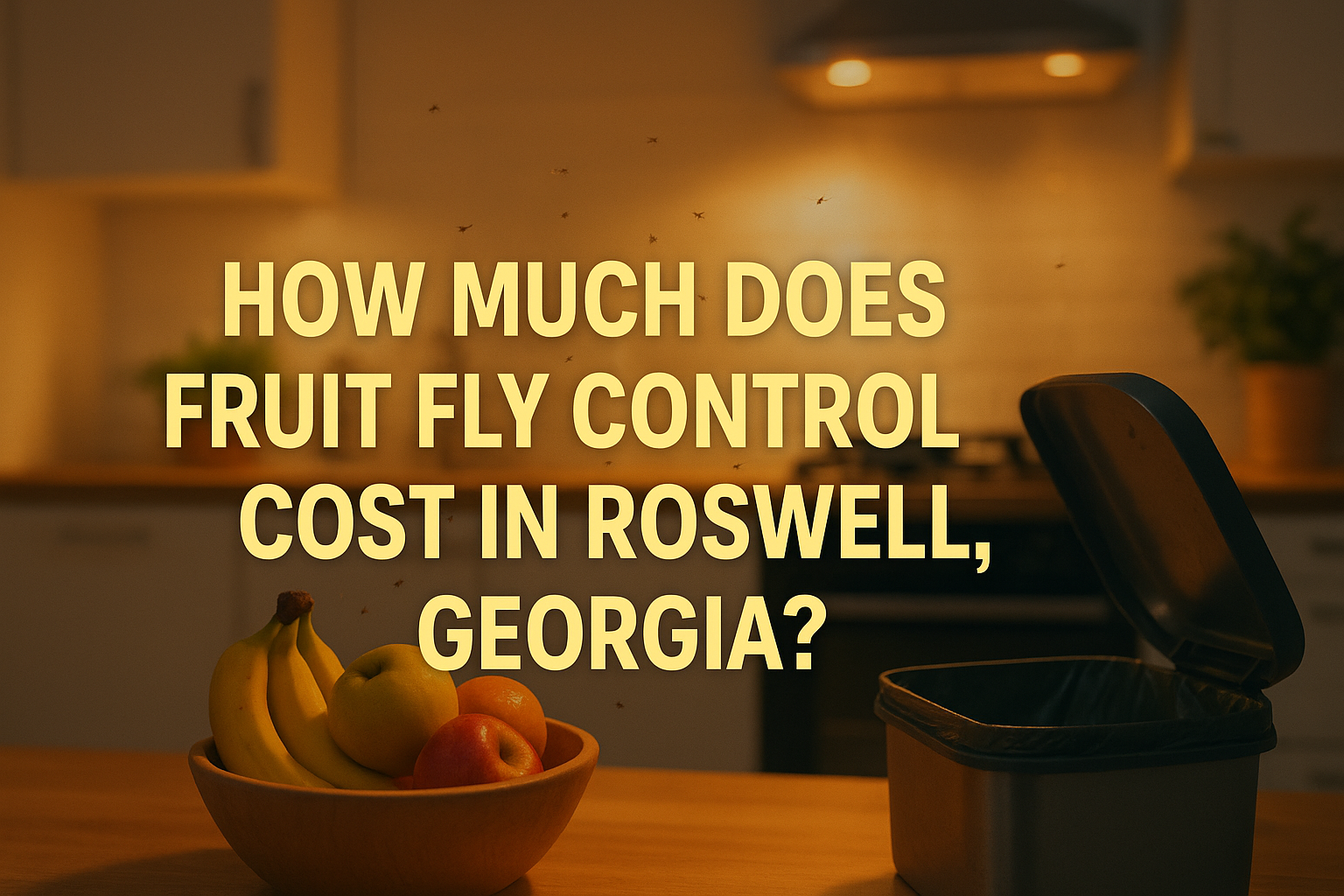 Fruit Fly Control Cost in Roswell, Georgia