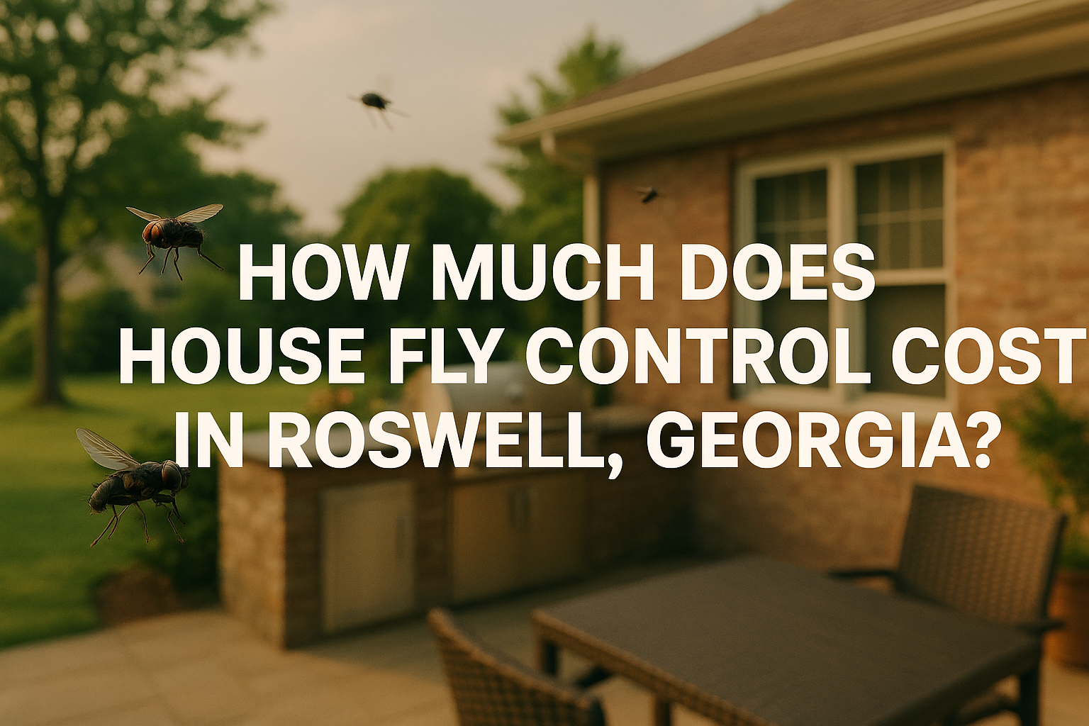 House Fly Control Cost in Roswell, Georgia