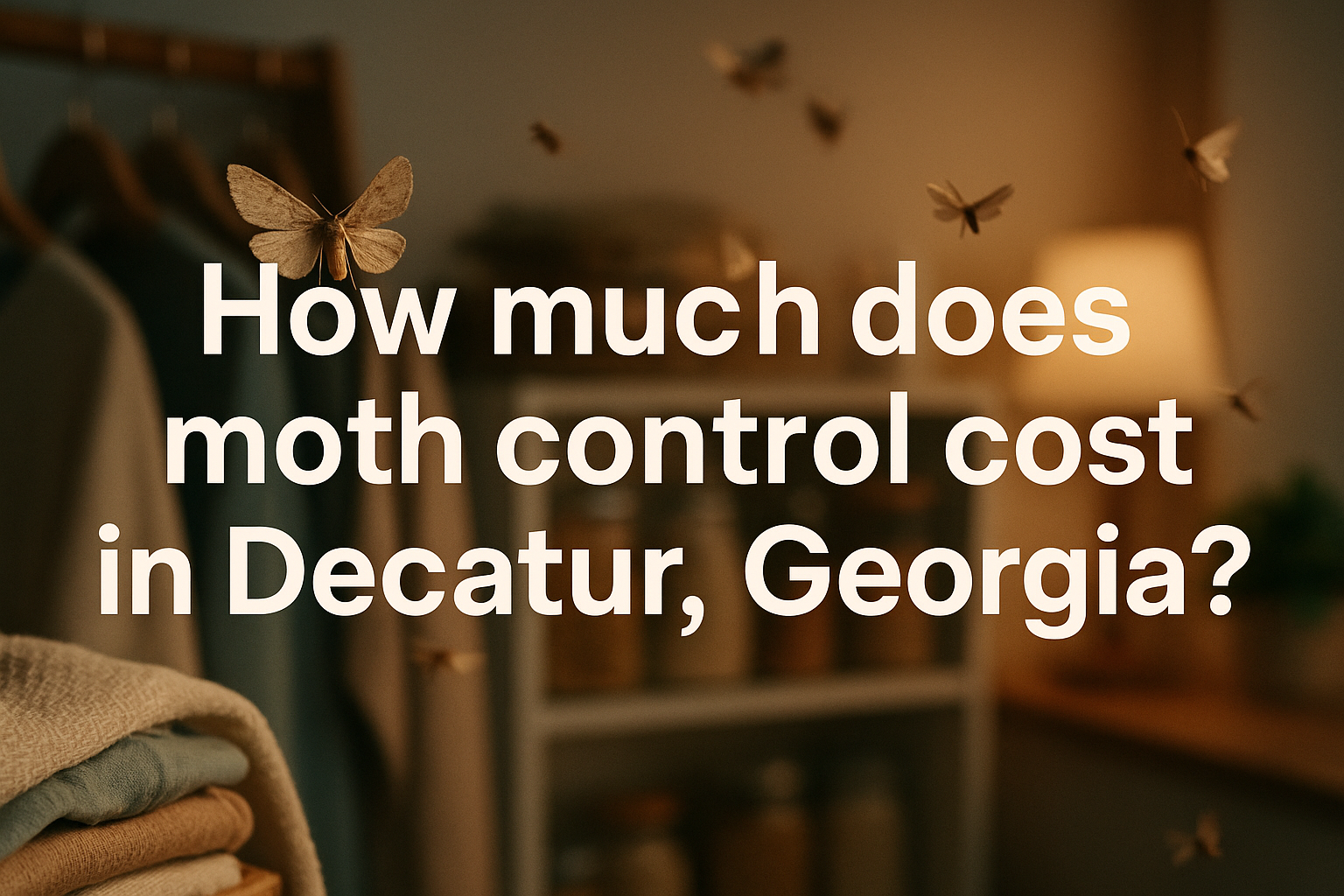 Moth Control Cost in Decatur, Georgia