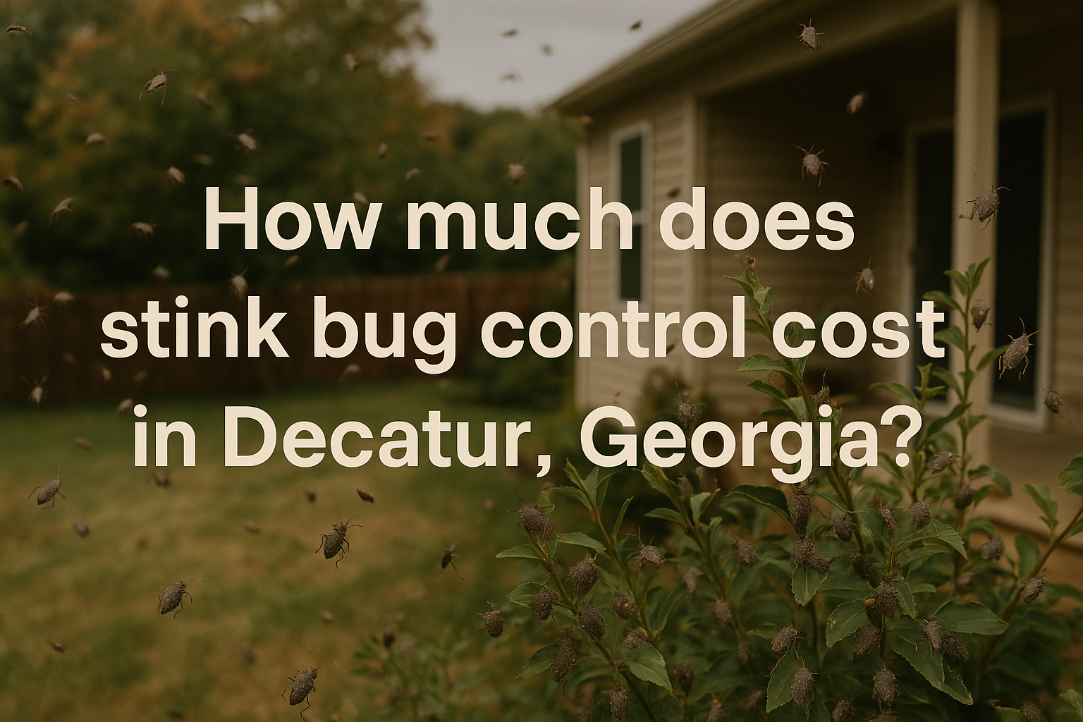 Tink Bug Control Cost in Decatur, Georgia