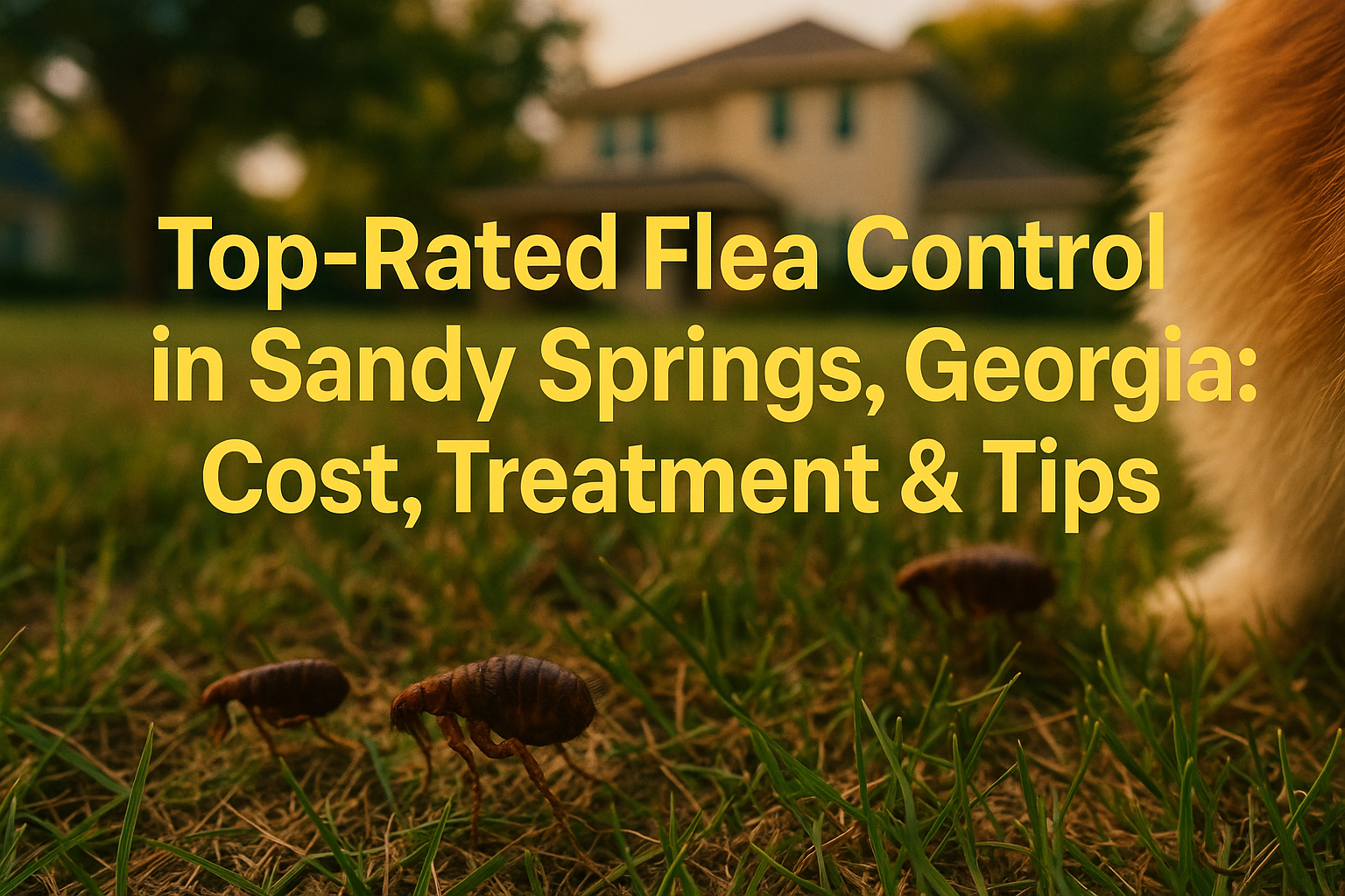 Top Rated Flea Control in Sandy Springs, Georgia