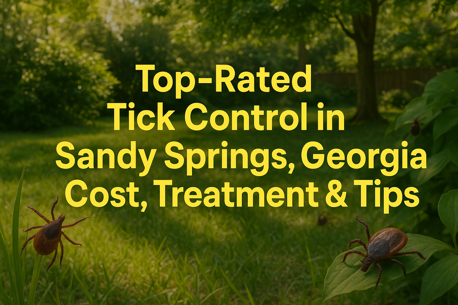 Top Rated Tick Control in Sandy Springs, Georgia