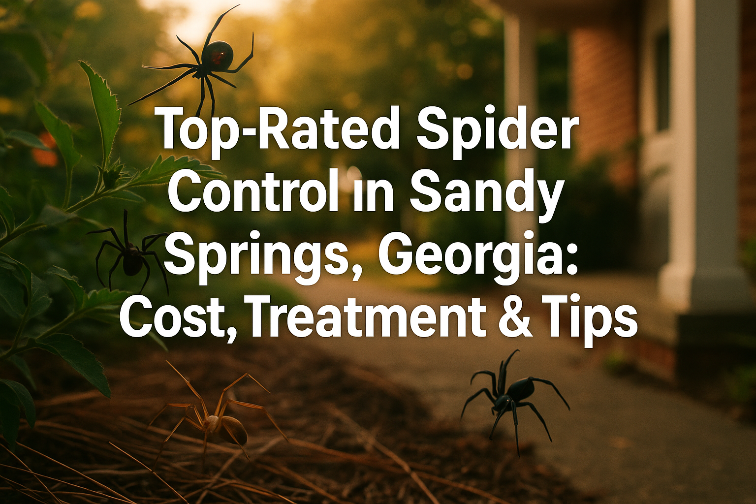Top Rated Spider Control in Sandy Springs, Georgia