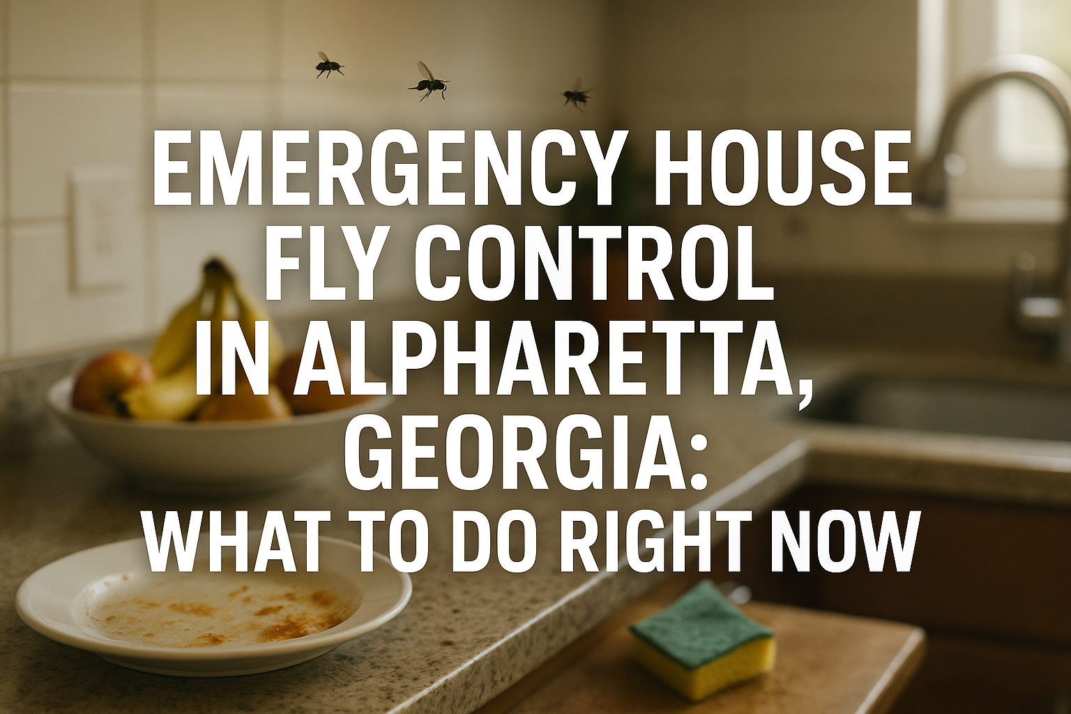 Emergency House Fly Control in Alpharetta, Georgia