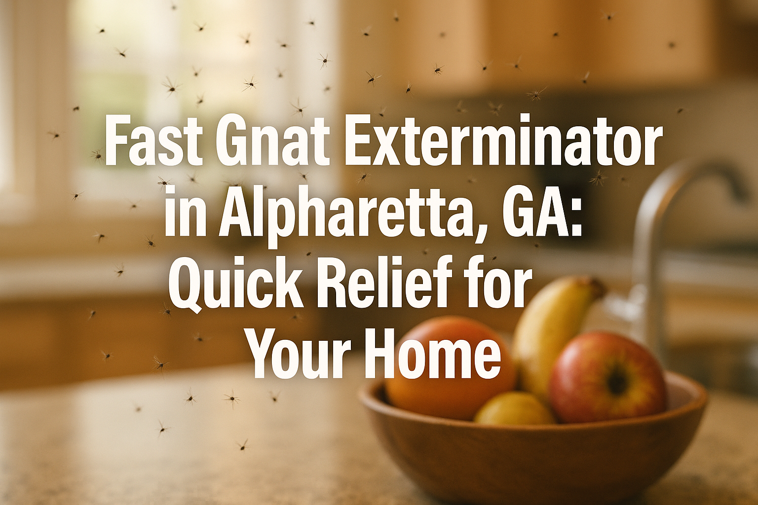 Fast Gnat Exterminator in Alpharetta, GA