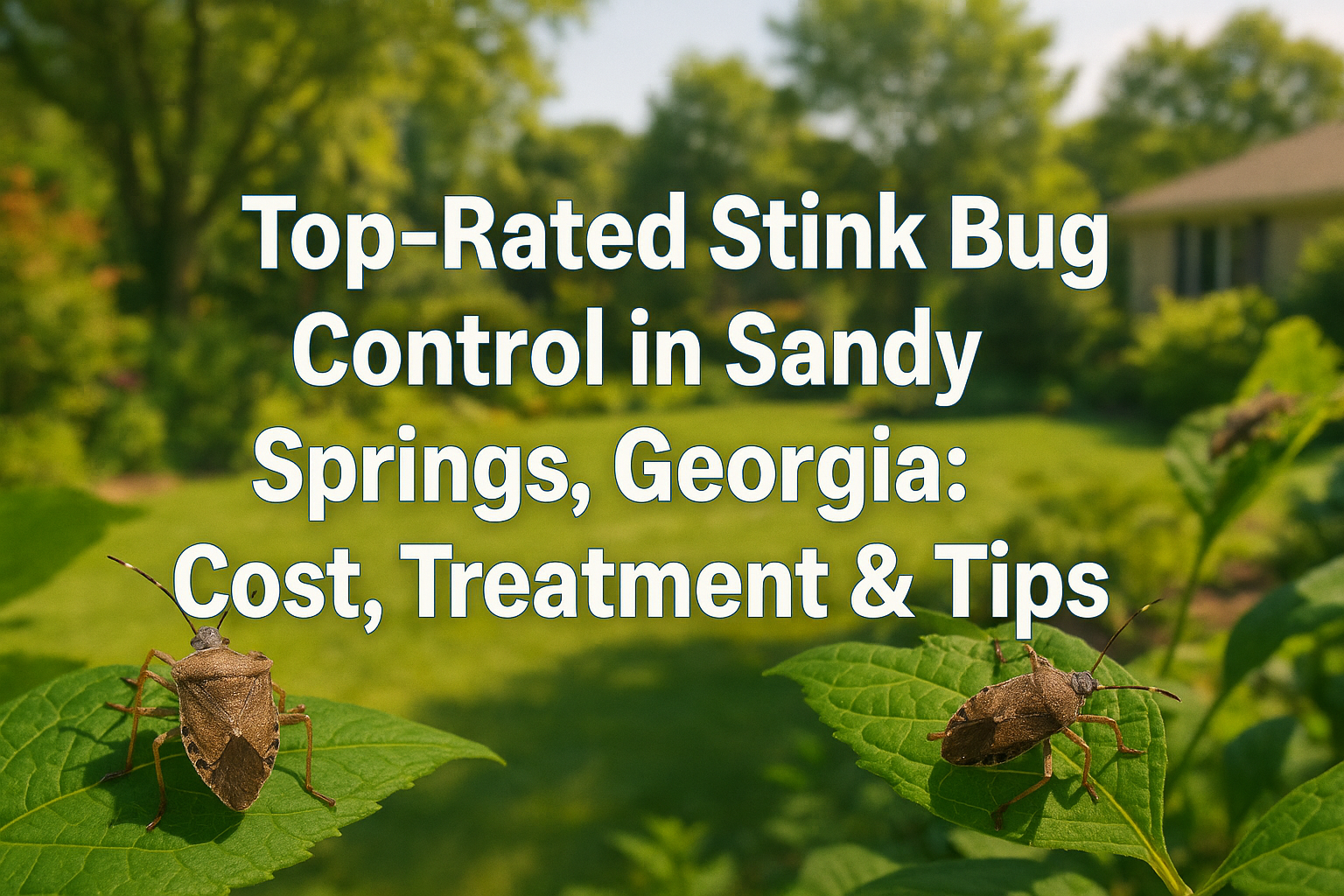 Stink Bug Control in Sandy Springs GA – professional treatment and prevention tips