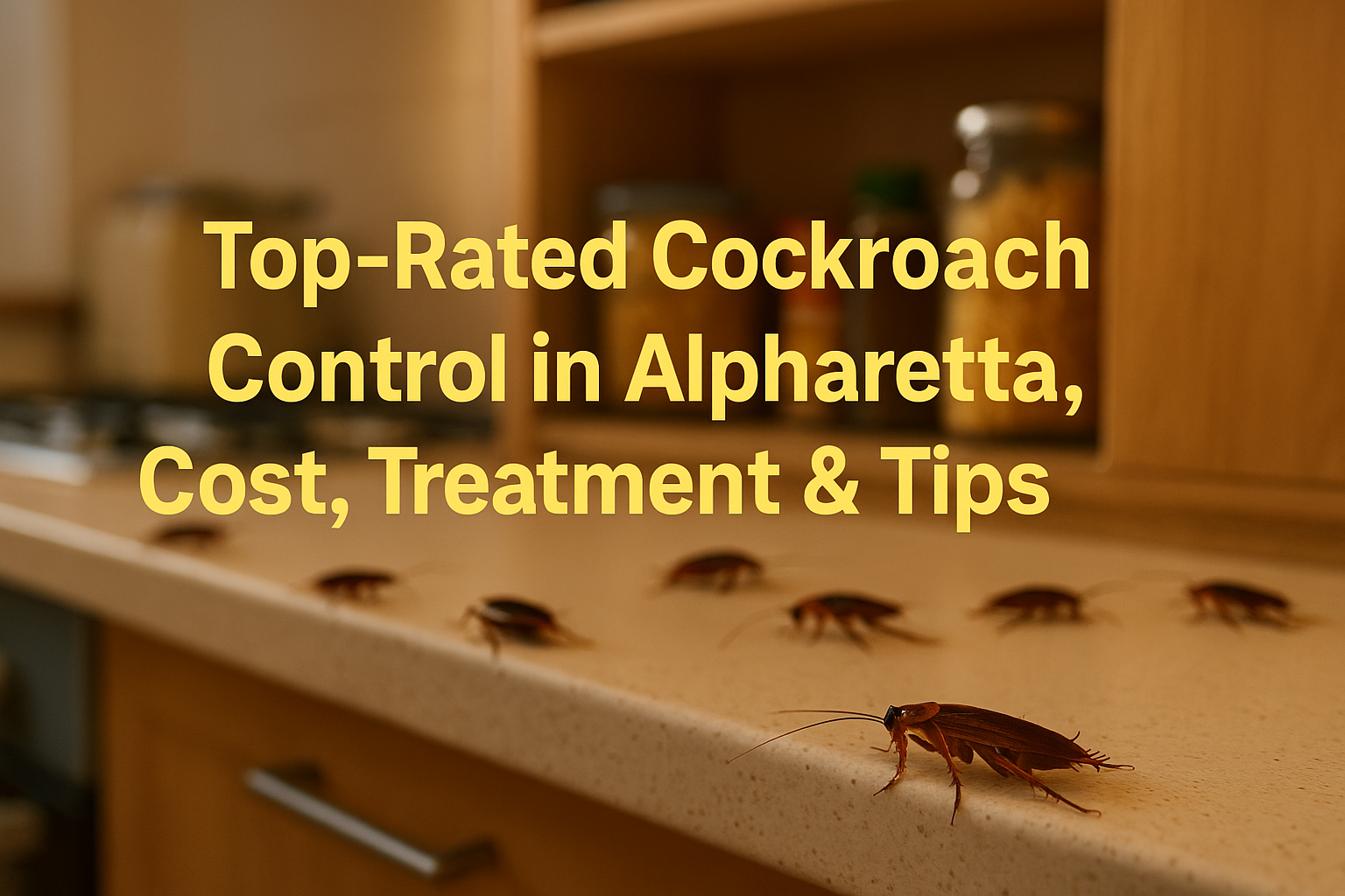 Top Rated Cockroach Control in Alpharetta, Georgia