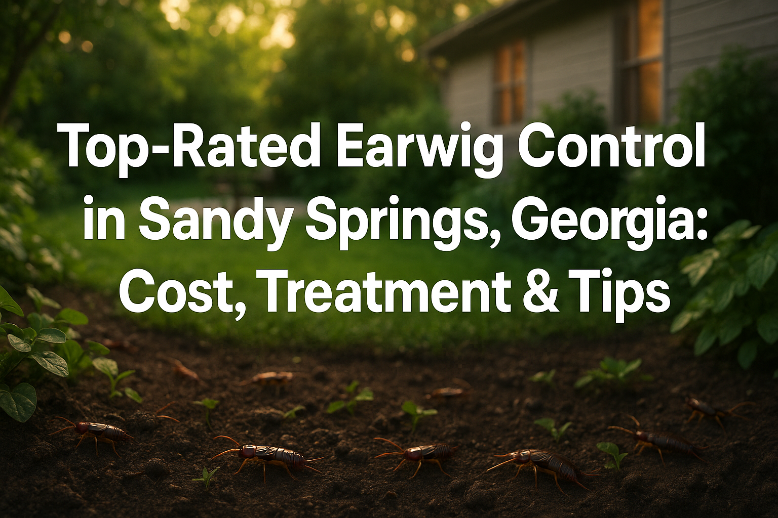 Top Rated Earwig Control in Sandy Springs, Georgia