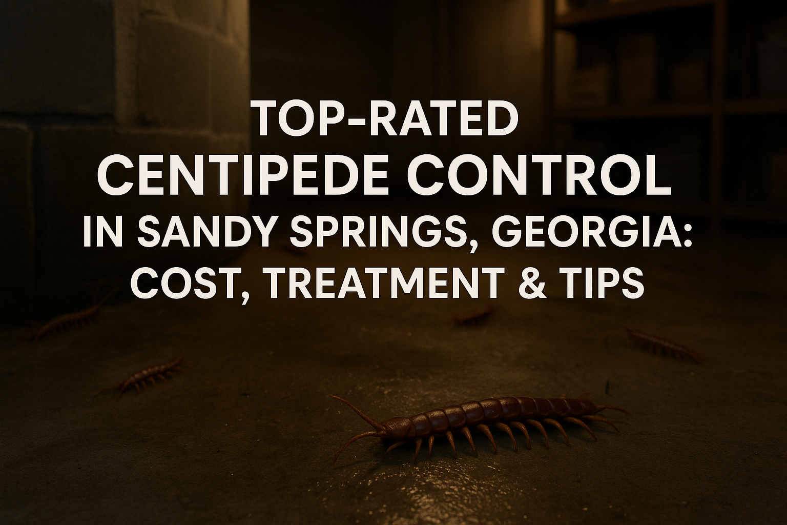 Top Rated Centipede Control in Sandy Springs, Georgia