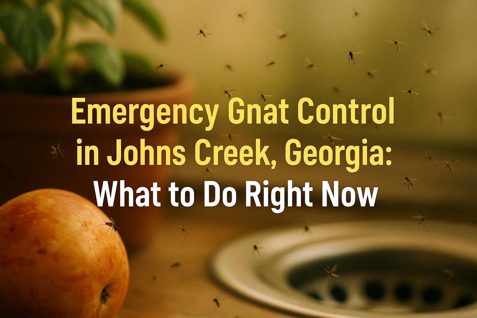 Gnat Control in Johns Creek, Georgia