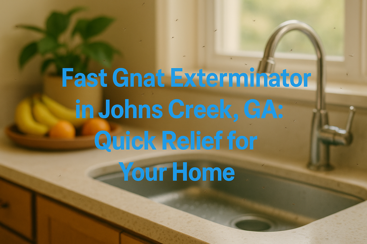 Fast Gnat Exterminator in Johns Creek, GA